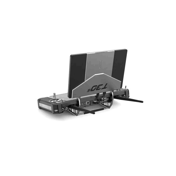 T30S Rugged Handheld Drone Ground Control Station System Dual Screen Remote Controller GCS Search Rescue Wildlife Monitoring UAV